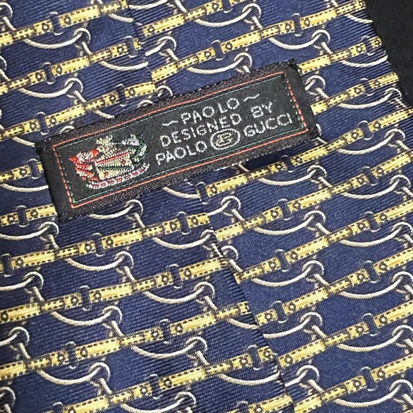 Paolo Gucci Silk Tie - Picture 4 of 4